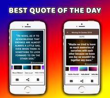 Moving On Quotes about Life الملصق