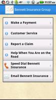 برنامه‌نما Bennett Insurance Group عکس از صفحه