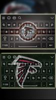 Atlanta Falcons Keyboard Theme Poster