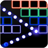 Glow Bricks Breaker Puzzle