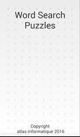 Word Search Puzzles Plakat