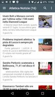 Atletica Leggera Notizie تصوير الشاشة 3
