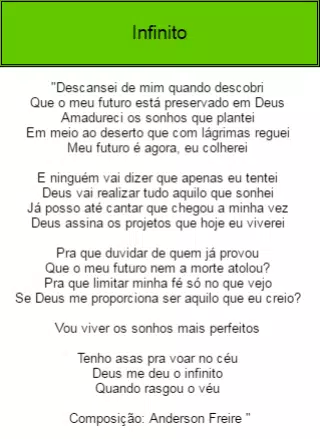 letra minha vez