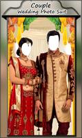Couple Wedding Suit Free Affiche
