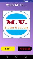 MU - B.Com & M.Com poster