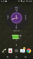 Modern Clock Widget 截圖 1