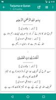 Urdu Tarjuma-e-Quran captura de pantalla 1