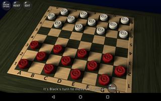 3D Checkers Game 海報