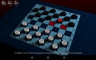 3D Checkers Game capture d'écran 2