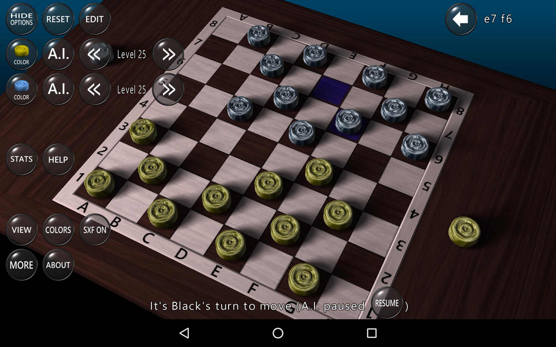 Шашки пул Чекерс. Checker 3d. Checkers games for PC.