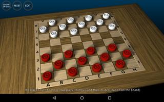 3D Checkers Game capture d'écran 3