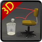 3D Paperball ícone
