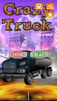 Crazy Truck On Road poster