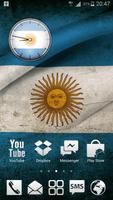 Argentina Analog Clock Widget Affiche