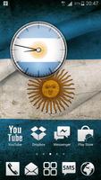 Argentina Analog Clock Widget capture d'écran 1