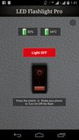 LED Flashlight with Shake постер