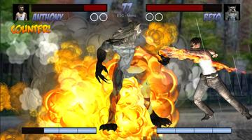 Fighting games : Werewolf 3D Affiche