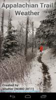 Appalachian Trail Weather Cartaz