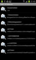 SMS Lie Detector تصوير الشاشة 1