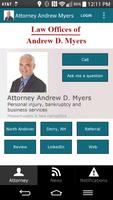 Attorney Andrew D. Myers Affiche