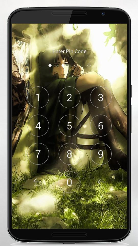 Attack Anime On Titan Lock Screen For Android Apk Download