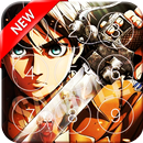attack on titan 3 anime wallpaper lockscreen theme-APK
