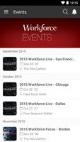Workforce events captura de pantalla 1