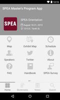 SPEA Master's Program App پوسٹر