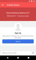 Global Marketing Meeting poster