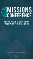 CU Missions Conference Cartaz
