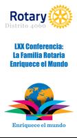 LXX Conferencia Rotaria 4060 الملصق