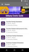 UAlbany Events Guide ภาพหน้าจอ 1