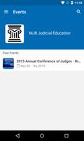 1 Schermata MJB Judicial Education