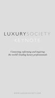 Luxury Society Keynote plakat