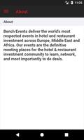 Bench Global Business Events 海報