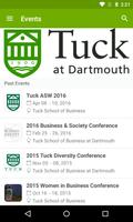 Tuck School of Business Events imagem de tela 1