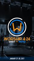 Worship 4:24 Conference ポスター