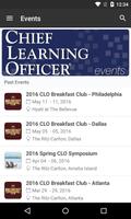 Chief Learning Officer events स्क्रीनशॉट 1