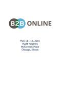 B2B Online 2015 海报