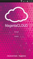 Magenta Cloud Affiche