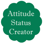 Attitude Status Creator icono