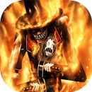 Death in fire live wallpaper APK