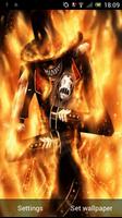 Death in fire live wallpaper Plakat