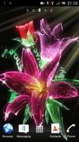 2 Schermata Bright flowers live wallpaper