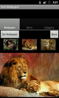Lion Wallpaper स्क्रीनशॉट 3