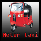 Sri Lanka Meter Taxi Zeichen