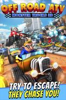 Off Road ATV Monster Trucks 3D Poster