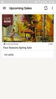 Four Seasons Auction Gallery Affiche
