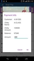 Beak Pay EMI, Pickme, Loan, Chitty Billing app capture d'écran 2