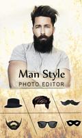 Man Style Photo Editor Poster